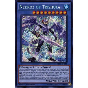 Nekroz of Trishula THSF-EN015 Yu-Gi-Oh! Card Secret Rare 1st Edition - Picture 1 of 1