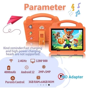 10.1 Inch Android Tablet  SLV10 With Parental Control Education & Entertainment - Picture 1 of 8