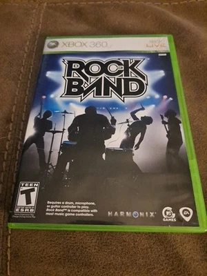 ROCK BAND XBOX 360 USED VIDEO GAME - Image 1 of 4