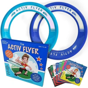 Rings for Kids Age 3-14 - Basket Stuffers - Cyan/Blue - Picture 1 of 4