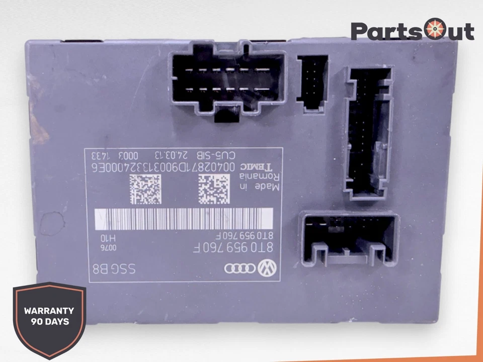 2009–2017 AUDI S5 - Left Front Power Seat Memory Control Module 8T0959760F OEM - Image 1 of 4
