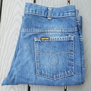 Jeans de mezclilla Key Saddle King Western vintage años 70 33x36 (se adapta a 31x34) hechos en EE. UU. - Imagen 1 de 16