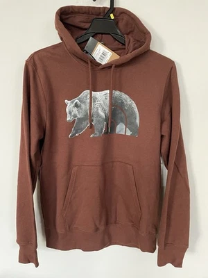 NWT The North Face Men’s Bear PO Fleece Hoodie Size M DARK OAK - Image 1 of 4