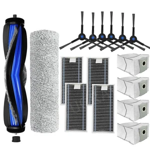 Main Brush Fliter Mop Replacement Parts For ECOVACS X8 Pro/Plus Vacuum Cleaner - Picture 1 of 55