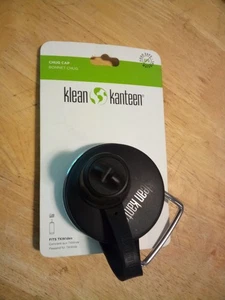 Klean Kanteen TK Wide CHUG Cap mit stabilem Metallträger und Auslauf NEU schwarz - Bild 1 von 6
