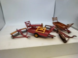 Vintage Dinky Diecast Implements Playworn For Spares Or Repainting - Picture 1 of 7