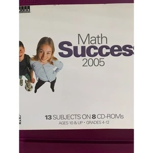 Topics Entertainment Mathe Erfolg 2005 (große Box) 8 CD-Rom Klasse 4-12 Neu - Bild 1 von 9