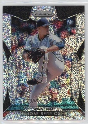 2019 Panini Prizm Tier II White Sparkle Prizm Jose Berrios #175 - Image 1 of 2