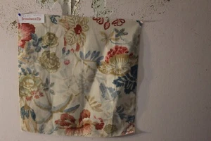 Brunschwig & Fils, Edenwood, Handblocked Floral, 18" W X 18" L, Color Red/Blue - Picture 1 of 1