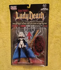 Brian Pulido's Lady Death action figure Chaos Comics Moore Action Collectibles - Picture 1 of 2