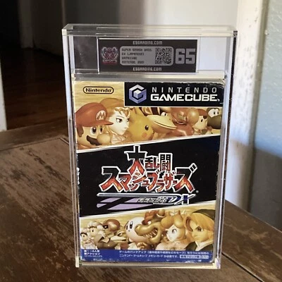 Super Smash Brothers DX GC Nintendo Nintendo GameCube Japón Calificado 65 ESG CIB Foto 1 de 4