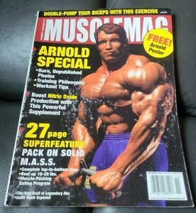 MUSCULAR DEVELOPMENT Bodybuilding Muscle Magazine ARNOLD SCHWARZENEGGER 11/2007