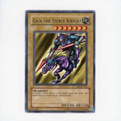 Gaia The Fierce Knight - DB1-EN103 - Rare NM Dark Beginning 1 Yugioh! - Image 1 of 2