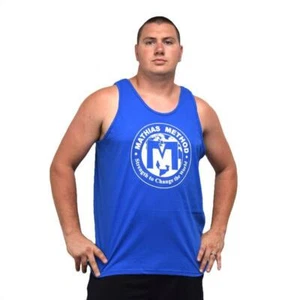 Classic Summer Beach Tank Top - Red and Blue - Picture 1 of 4