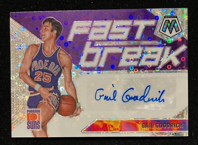 БАСКЕТБОЛЬНАЯ КАРТОЧКА ГЕЙЛ ГУДРИЧ ФЕНИКС SUNS 2019–20 PANINI MOZAIC БЫСТРЫЙ ПРОРЫВ С АВТОГРАФОМ HOF - Изображение 1 из 2
