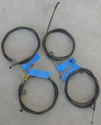 1 FORD THUNDERBIRD FRESH AIR VENT CABLE DRIVER SIDE 55 INCH 1964-1966 64-66 OEM - Image 1 of 4