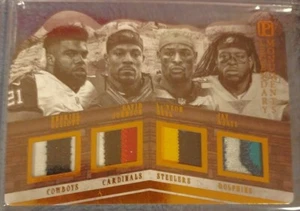  Panini Pantheon Legendary Monuments Elliott Johnson Bell  Ajayi Game Used 3/5 - Picture 1 of 2