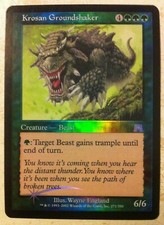 Foil Krosan Groundshaker - Onslaught - Magic: The Gathering