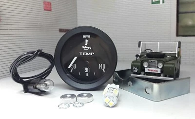 Land Rover Series 1 2 2a 3 86 88 107 OEM Smiths 2" Oil Temp Temperature Gauge - Image 1 of 2