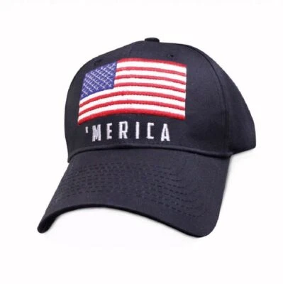 Merica Pride EE. UU. Gorra Bandera - NUEVO Envío Rápido Gratis Foto 1 de 4