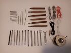 Lot of Leather Working Tools; Craftool and Misc