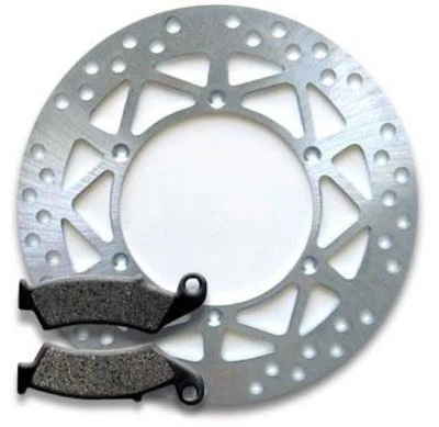 KAWASAKI FRONT Brake Disc + Pads KLX 400 KLX400 (03-04) - Image 1 of 3