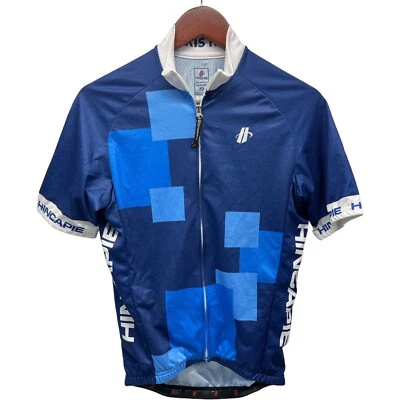 Camiseta deportiva de ciclismo Hincapie XS multicolor cremallera completa 3 bolsillos para hombre/mujer Foto 1 de 4