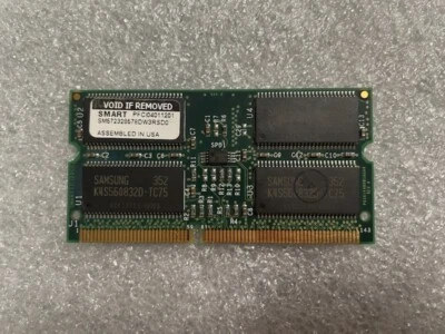 SM572328578DW3RSD0 Smart Modular 256MB ECC 144-Pin SDRAM SoDimm Memory Module - Image 1 of 3