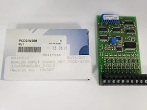 SAIA - BURGESS STEUERUNGEN PCD2.W200 ANALOGES EINGANGSMODUL 8 PUNKT 0-10V NEU IM KARTON - Bild 1 von 10