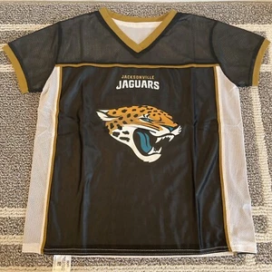 NFL - Youth Flag Football Jersey - Jacksonville Jaguars - Youth Size Large - Picture 1 of 4