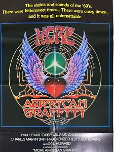 More American Graffiti - 1979 oryginalny plakat z jednym arkuszem kino filmowe