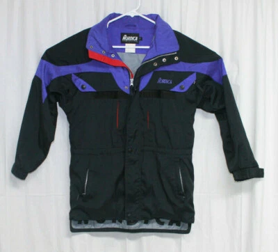 Abrigo de esquí de invierno Nordica Classics para mujer chaqueta para nieve talla 16 capucha oculta Foto 1 de 4