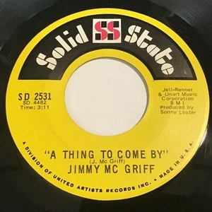 Jimmy Mc Griff - A Thing To Come By / Charlotte 45 - Jazz Funk - Picture 1 of 1