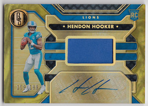 2023 PANINI GOLD STANDARD HENDON HOOKER RC /199 AUTO PATCH AUTOGRAPH RPA #211