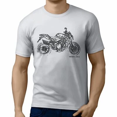 T-Shirt JL Illustration For A MV Agusta Brutale 1090RR 2011 Motorradfan - Bild 1 von 4