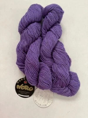 Noro Cash Iroha Yarn - Lot of 2vhanks in color 88 Purple - Image 1 of 2