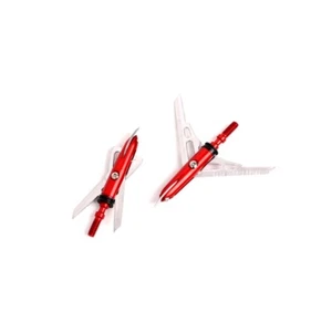 ARCHQUICK Mechanical Broadhead-100 grain open on impact Compound Bow Hunting Red - Picture 1 of 3