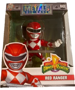Mighty Morphin Power Ranger Red Ranger 4" Metals Diecast Jada Toys Sealed - Picture 1 of 3