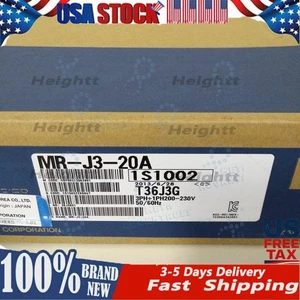 1PCS New Mitsubishi MR-J3-20A-EE036 Servo Drive MRJ320AEE036  US Free TAX - Picture 1 of 5