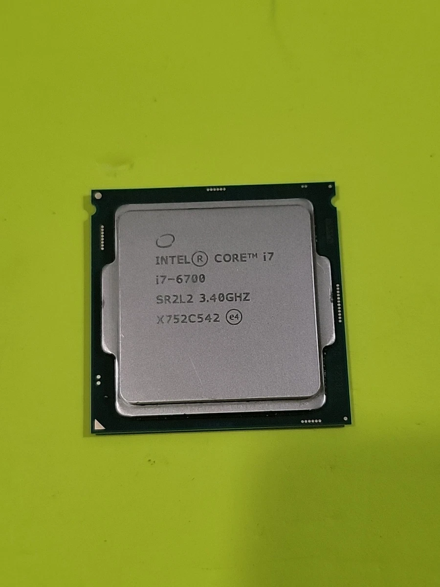 Intel Core i7-6700 Processor Model LGA 1151/H4 Socket Type Core