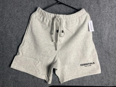 Fear of God Essentials short  Light Oatmeal Size M Authentic A0220 - Image 1 of 4