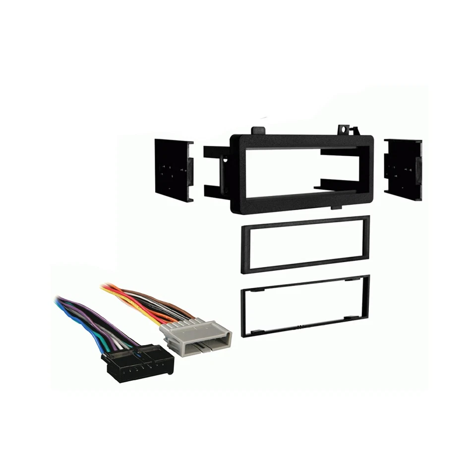 Fits Jeep Cherokee 1997-2001 Single DIN Stereo Harness Radio Install Dash Kit - Image 1 of 3