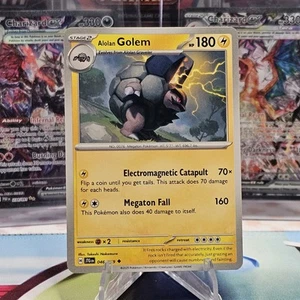 Alolan Golem 046/159 Pokémon No Holo Viaje Juntos - Casi Nuevo/Muy Nuevo - Imagen 1 de 2