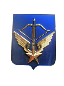 RARE INSIGNE DES COMMANDOS ALAT / DETALAT LE COS (EN TRANSLUCIDE DORE) - Picture 1 of 2