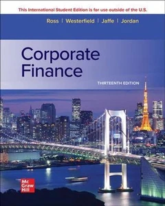 Corporate Finance ISE 13. Ausgabe von Stephen Ross Taschenbuch - Bild 1 von 1