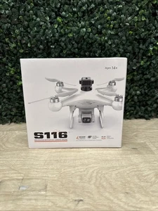 S116 RC Quadcopter Professional Obstacle Avoidance Drone HD D Dual Camera  Black - Picture 1 of 6