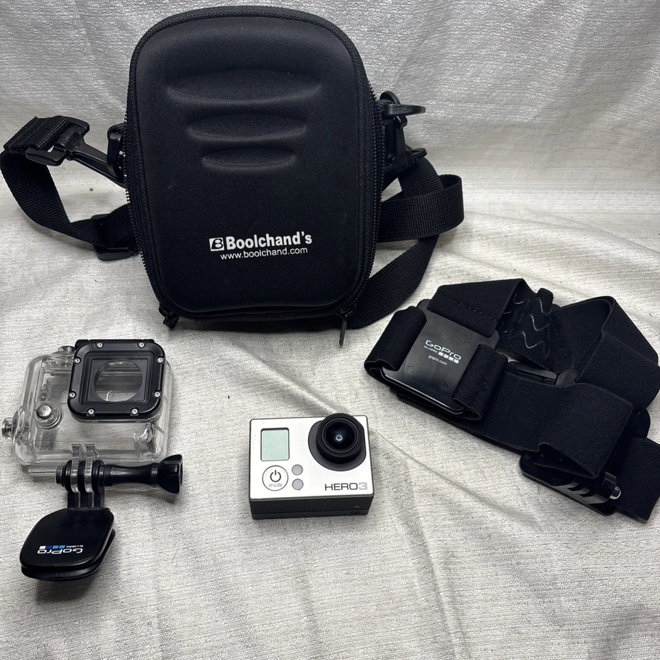 GoPro Hero 3 Black Edition Video Action Camera With Accessories Excellent Cond’ - Image 1 of 4