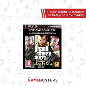 GTA 4 + Episodes from Liberty City - Edizione completa - PS3 PAL ITA usato - Foto 1 di 7