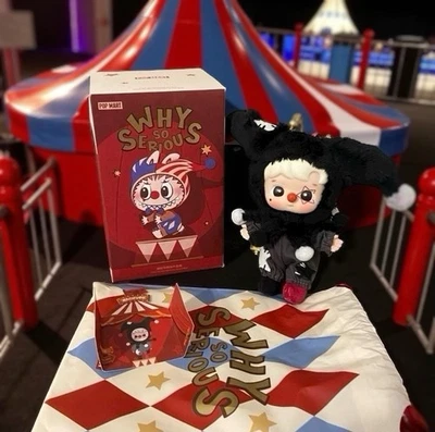 Pop Mart POR QUE TÃO SÉRIO Série Confirmada (Coringa Sombra) Hacipupu Fechado - Imagem 1 de 4