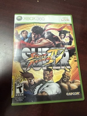 Super Street Fighter IV 4 (Microsoft Xbox 360, 2010) Complete - Image 1 of 3